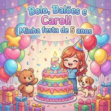 Livro personalizado Kidoo para menina com ela como heroína na capa