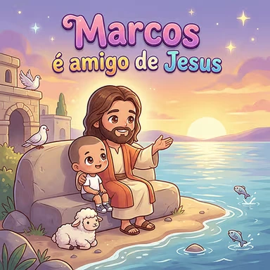 Livro personalizado Kidoo de presente de aniversário com o aniversariante na capa